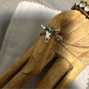 James Avery Texas Longhorn Ring Size 7